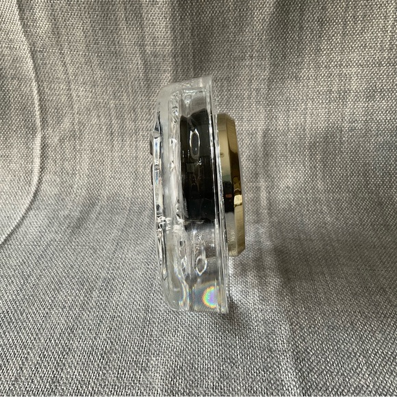 Vintage Glass Crystal Desk OVAL CLOCK - Picture 5 of 15